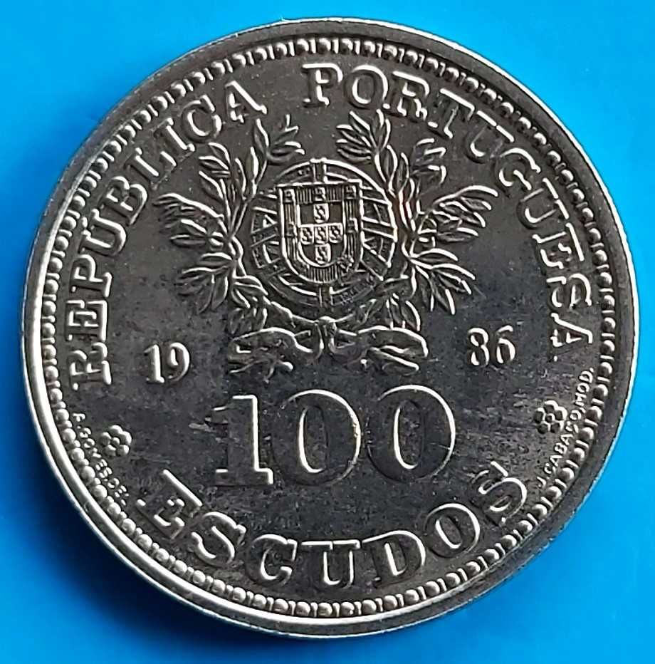 100$00 de 1986,  XIII Campeonato Mundial Futebol,  México.1986