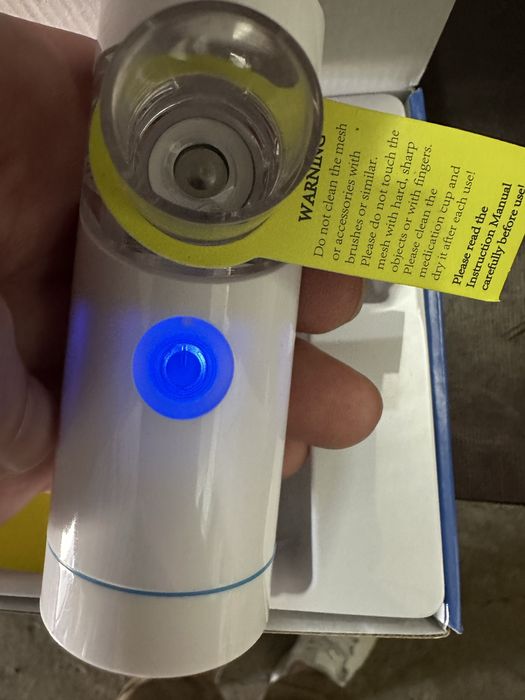 Ультразвуковий аерозольний небулайзер-інгалятор USB