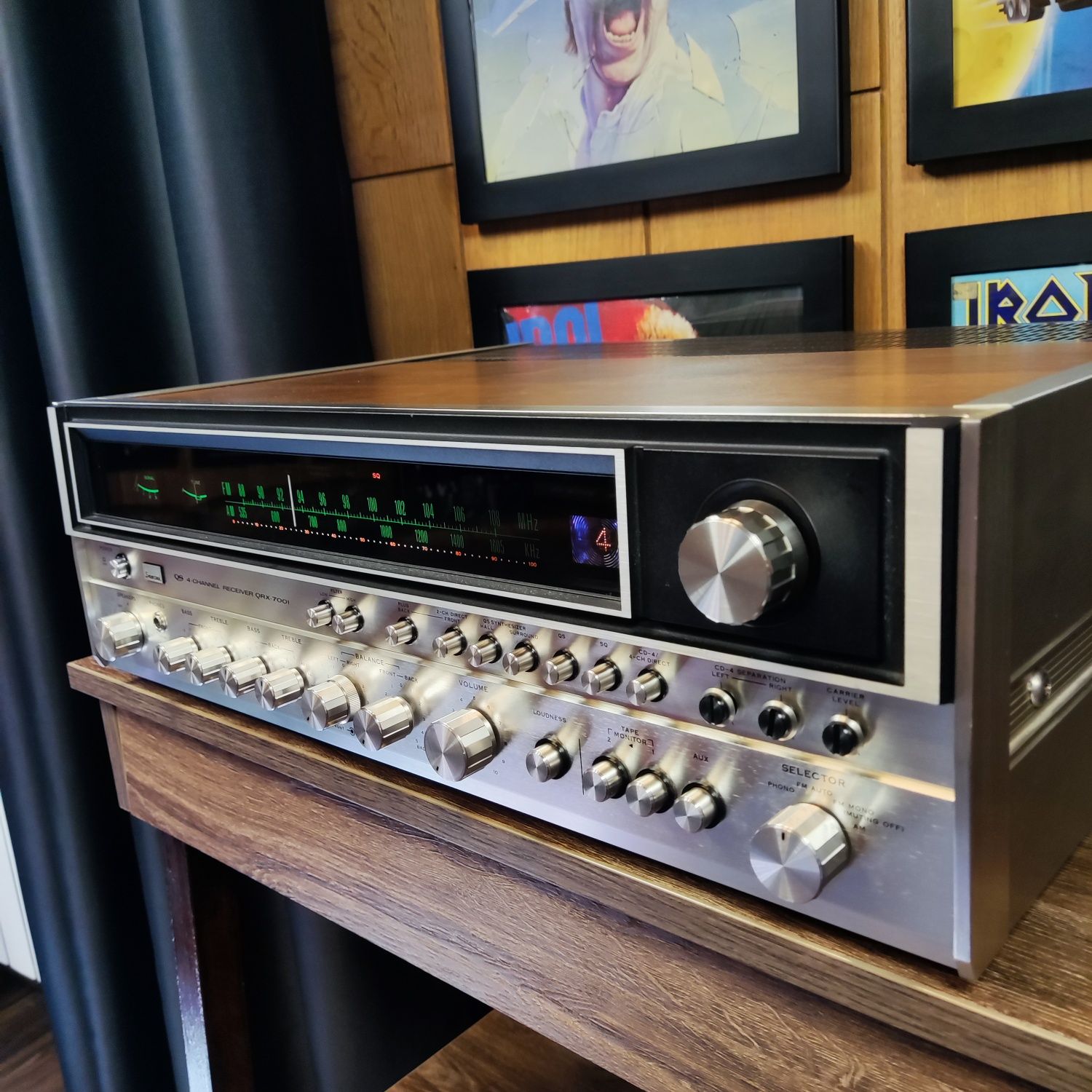Amplituner Sansui QS 4-channel receiver QRX-7001 MONSTER Vintage