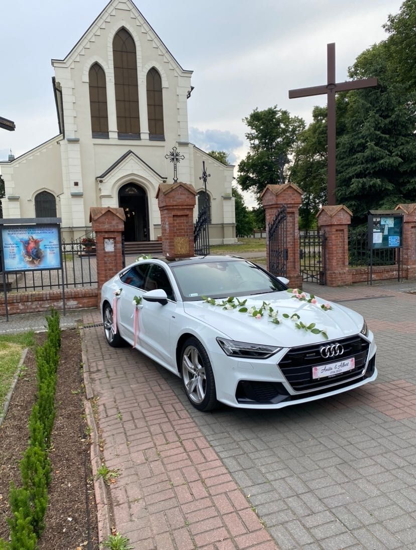 Samochody do ślubu Audi A7/Merc Gle53AMG