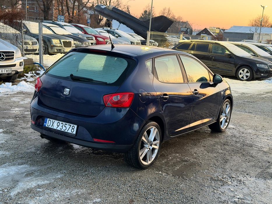 Seat Ibiza 1.6 Benzyna/2008r/Klima/Xenon/Szyberdach/PDC/Alu/Zamiana