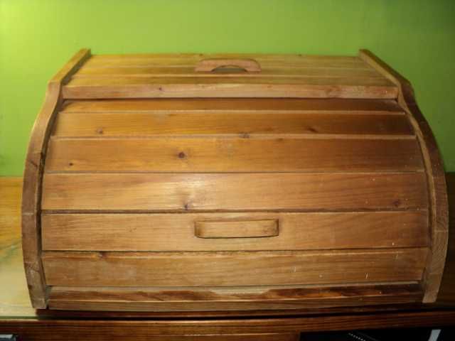 Chlebak drewniany - tanio