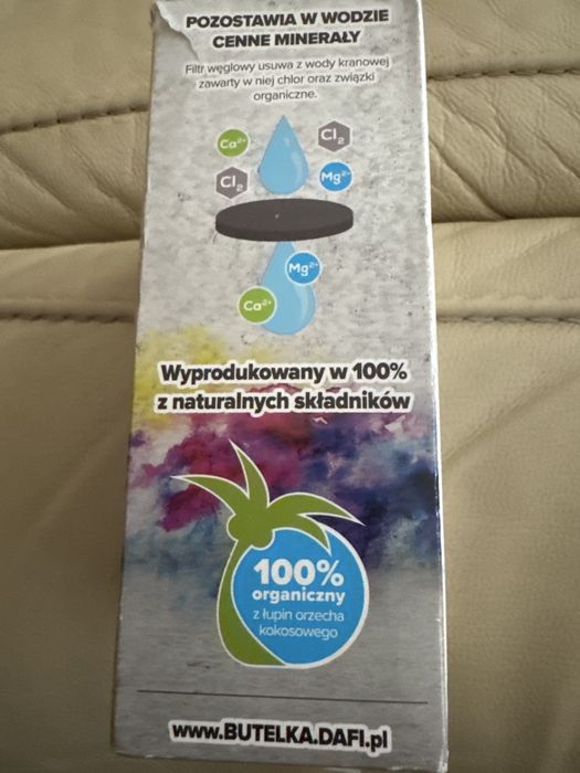 Filtry do butelek z nakretkami