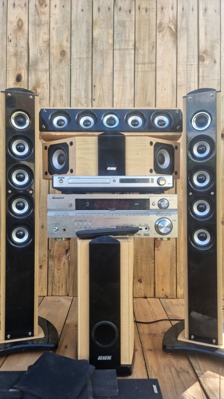 Домашній кінотеатр BBK DK1040S + Pioneer vsx-917v-s