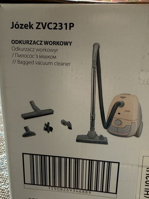Odkurzacz Zelmer workowy ZVC231P Józek