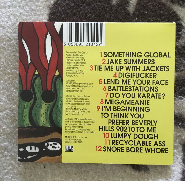 Fight like apes CD