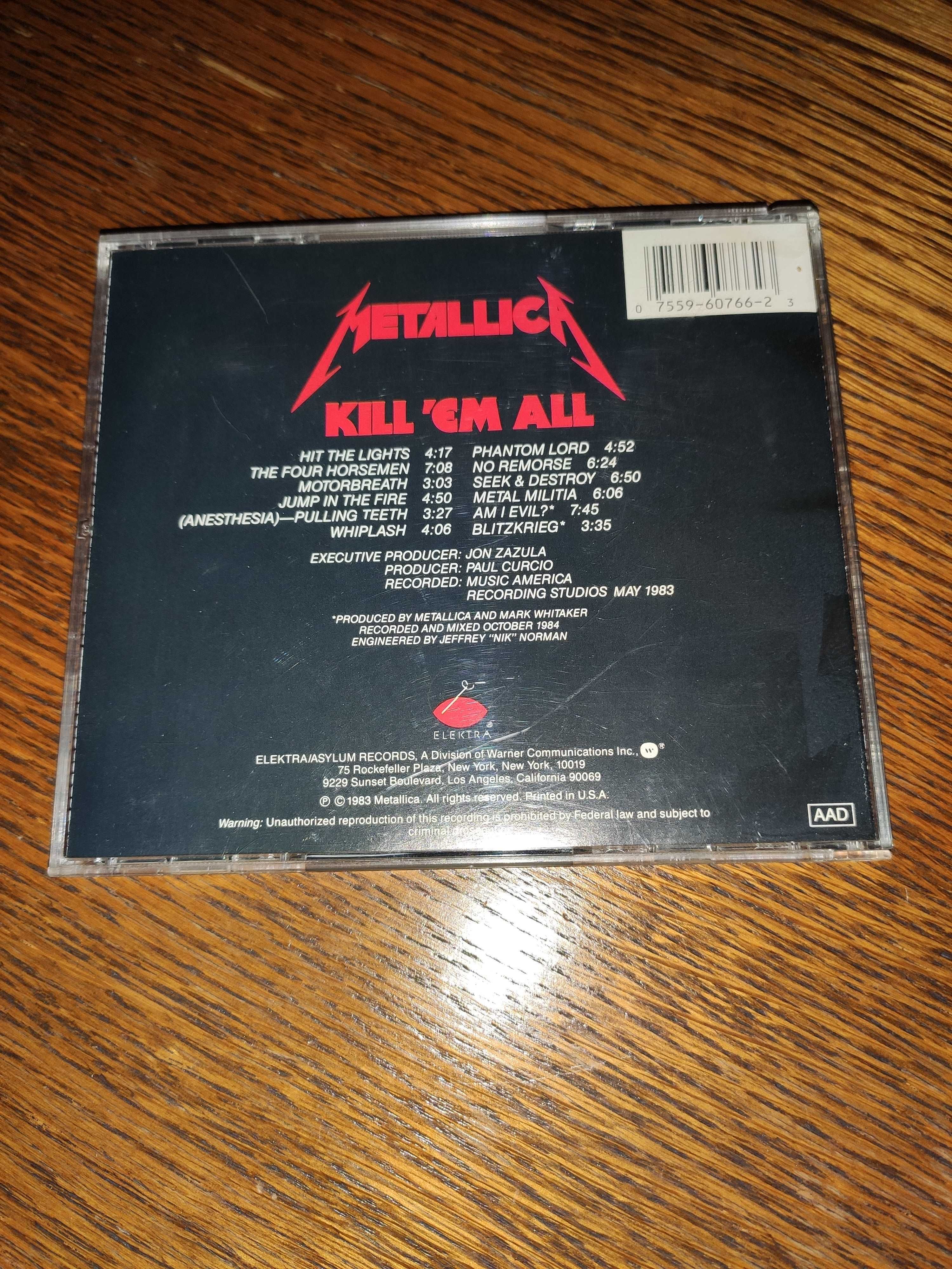 Metallica - Kill 'em all, CD 1988, Elektra, USA
