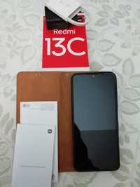 Vendo xioami redmi 13C 4g 8+256gb(novo) com vários acessórios