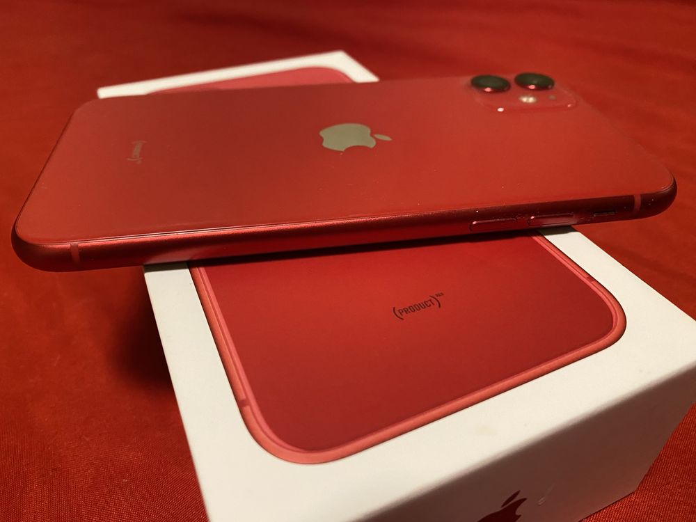Iphone 11 red 256 gb neverlock