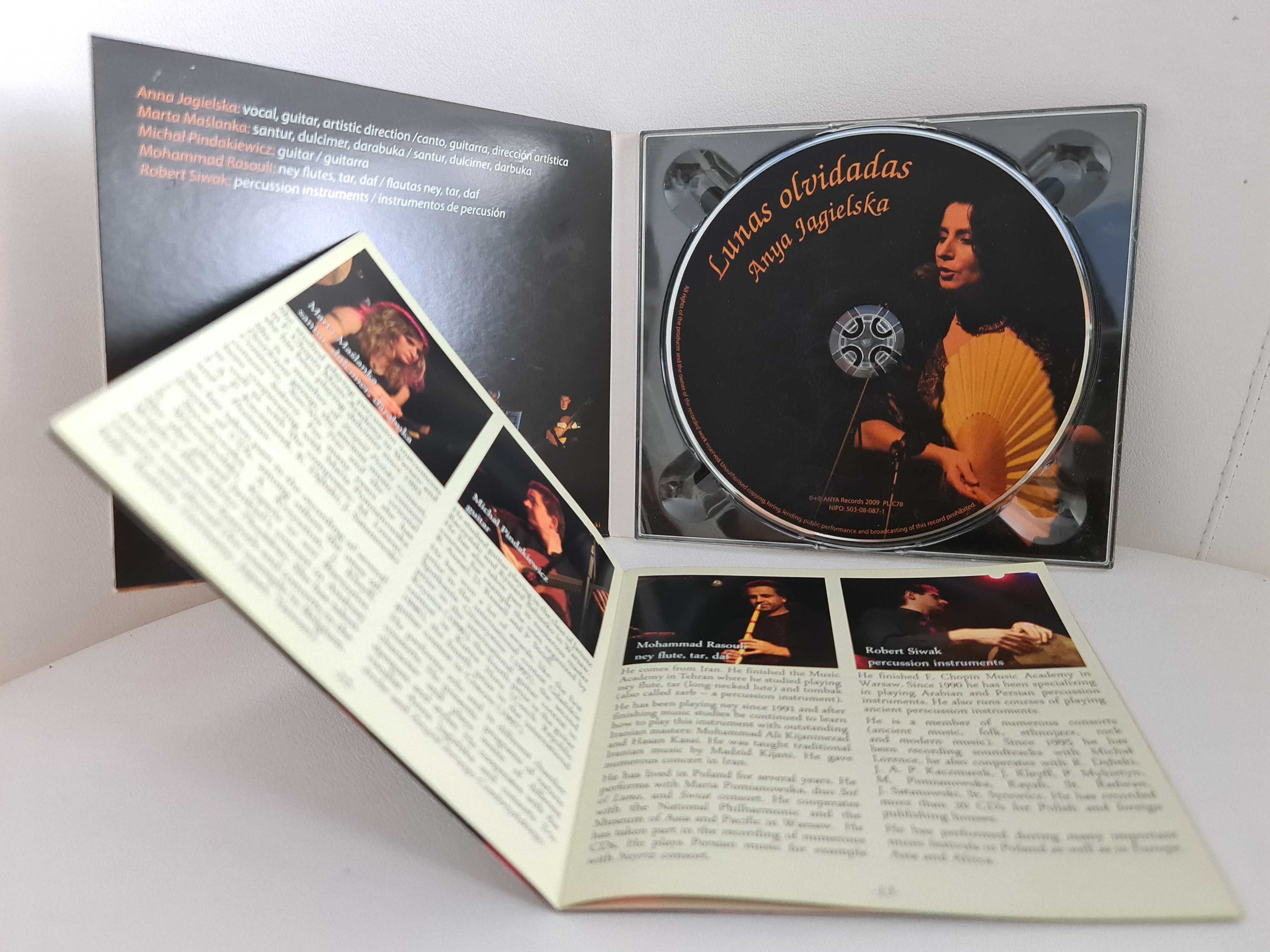 Płyta cd Anya Jagielska Lunas olvidadas Sephardic songs