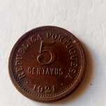 5 Centavos de 1921..