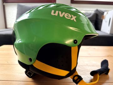 Kask narciarski dziecięcy UVEX 55-58cm