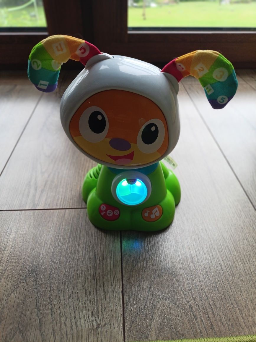 Interaktywny piesek Fisher price Bibo jak nowy