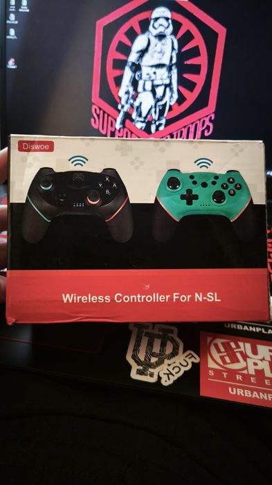 Бездротовий геймпад для ПК та Nintendo switch