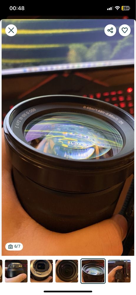 Продам Sony zv-e10 + sony 18-105 f4