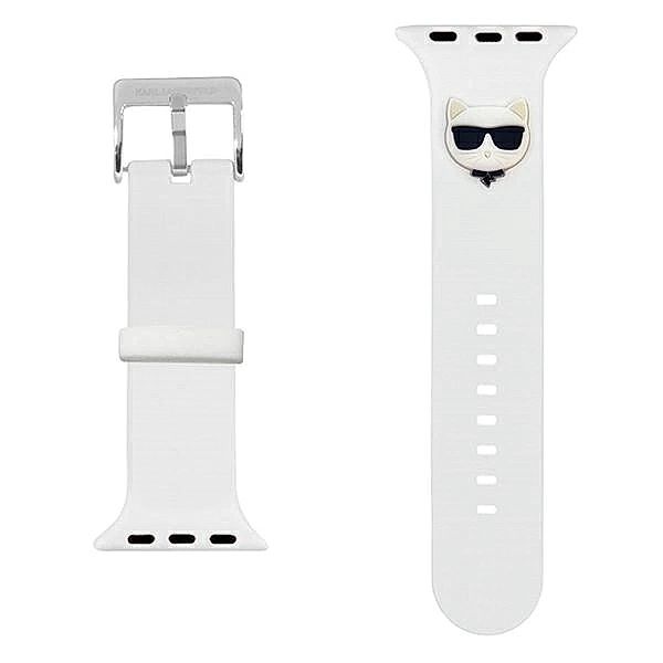 Pasek Karl Lagerfeld Silicone Choupette Heads na Apple Watch 38/40/41m