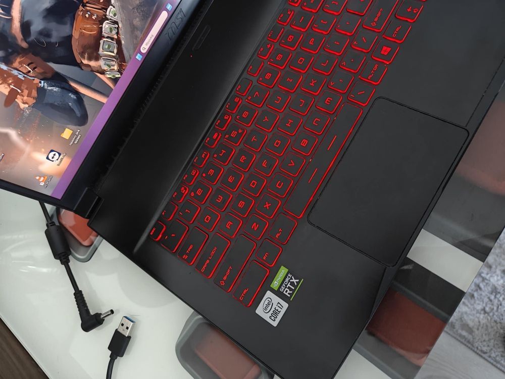 MSI GF75 /i7 10750H/ RTX 3050/ 16GB RAM/ 512GB/ 144Hz