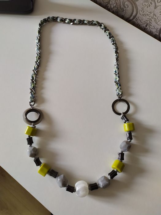 Кольє вишукане, буси, ланцюжок дизайнерська робота Ідеальний подарунок