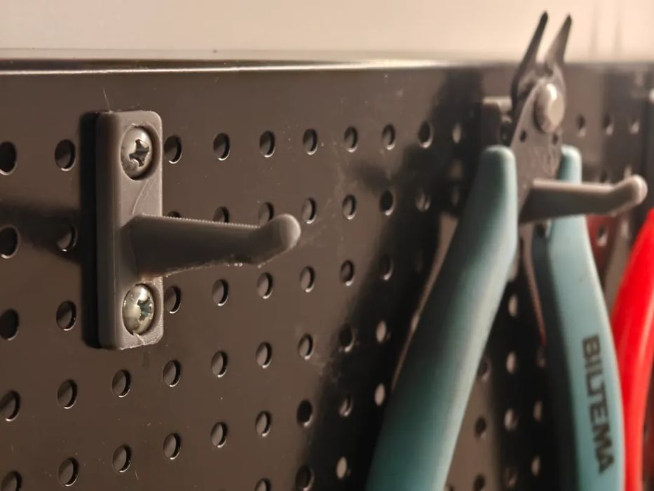 Gancho Biltema para Pegboard (versão 2)