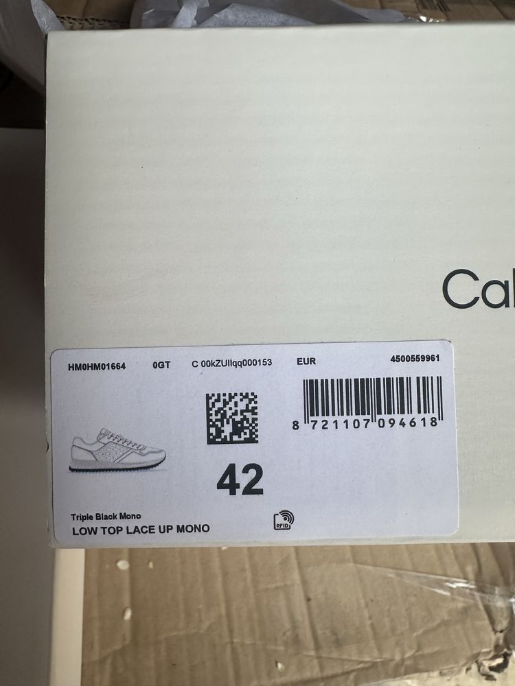 Оригінал! Кросівки Calvin Klein LOW TOP 42,43,44,45