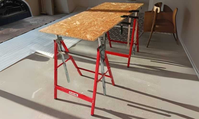 Stojaki warsztatowe kobyłki 2 szt 150 kg wysuwane regulowane 130 cm FV