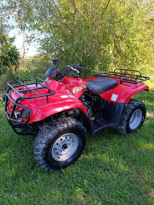 Suzuki Eiger 400 4x4 Pług Do śniegu Quad Hak Do zadań specjalnych