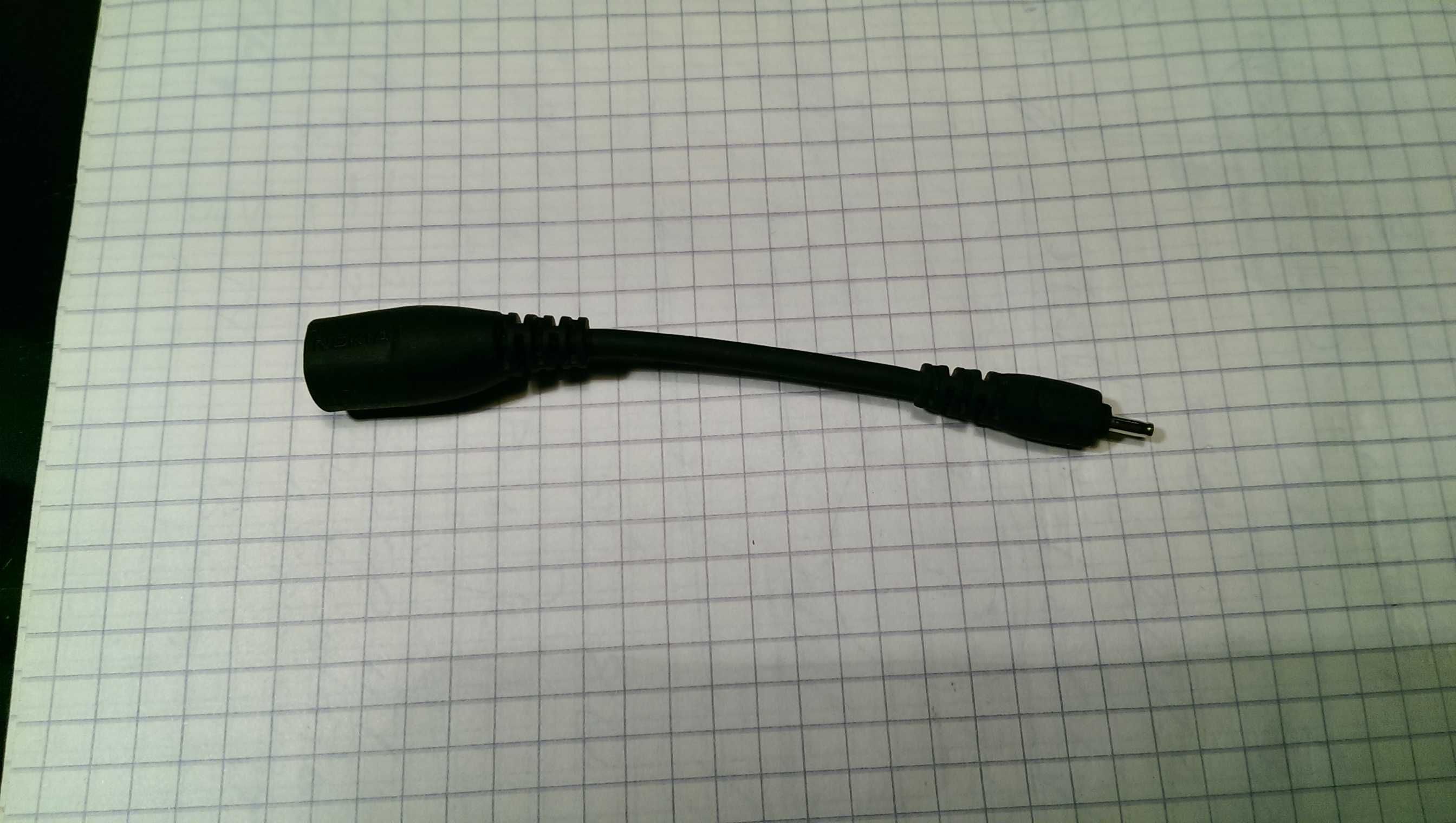 Adapter przejściówka ładowarki Nokia CA44 oryginał;
