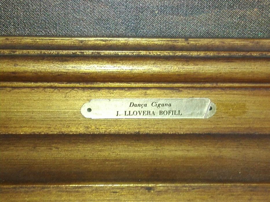 Quadro com 1,50mt x 1,0mt Danca Cigana