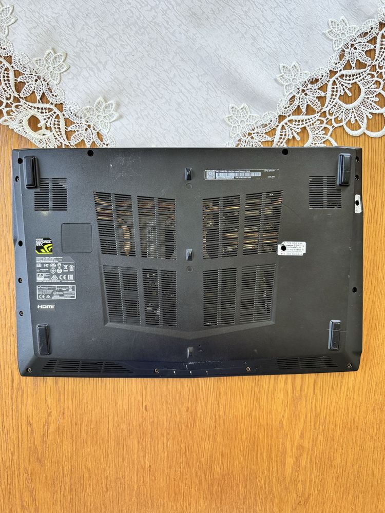 laptop gamingowy msi Itbgtx 1050 ti
