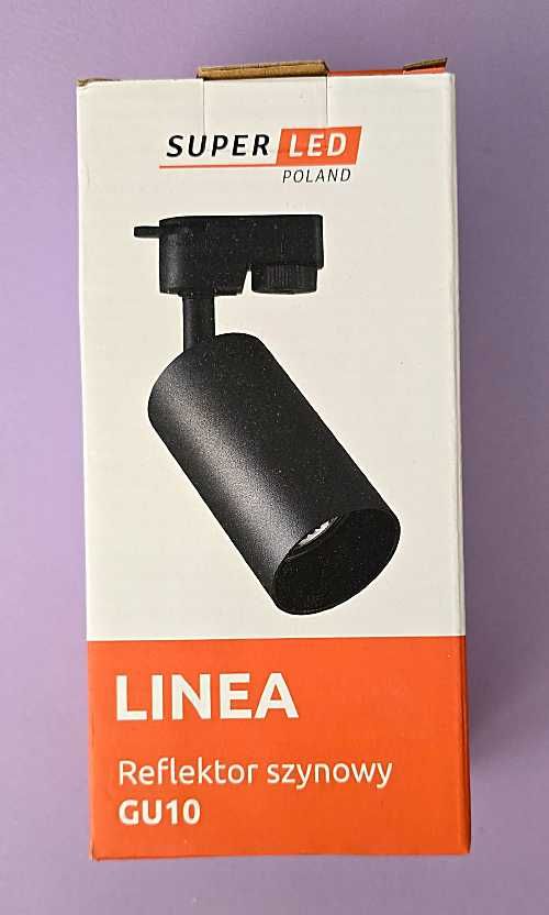Reflektor szynowy LINEA GU10 czarny (nowy)