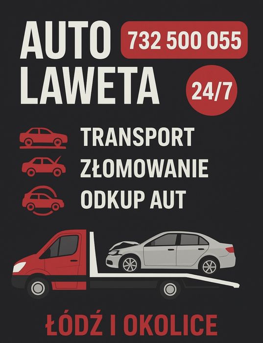Autolaweta WYNAJEM - TRANSPORT Łódź i okolice