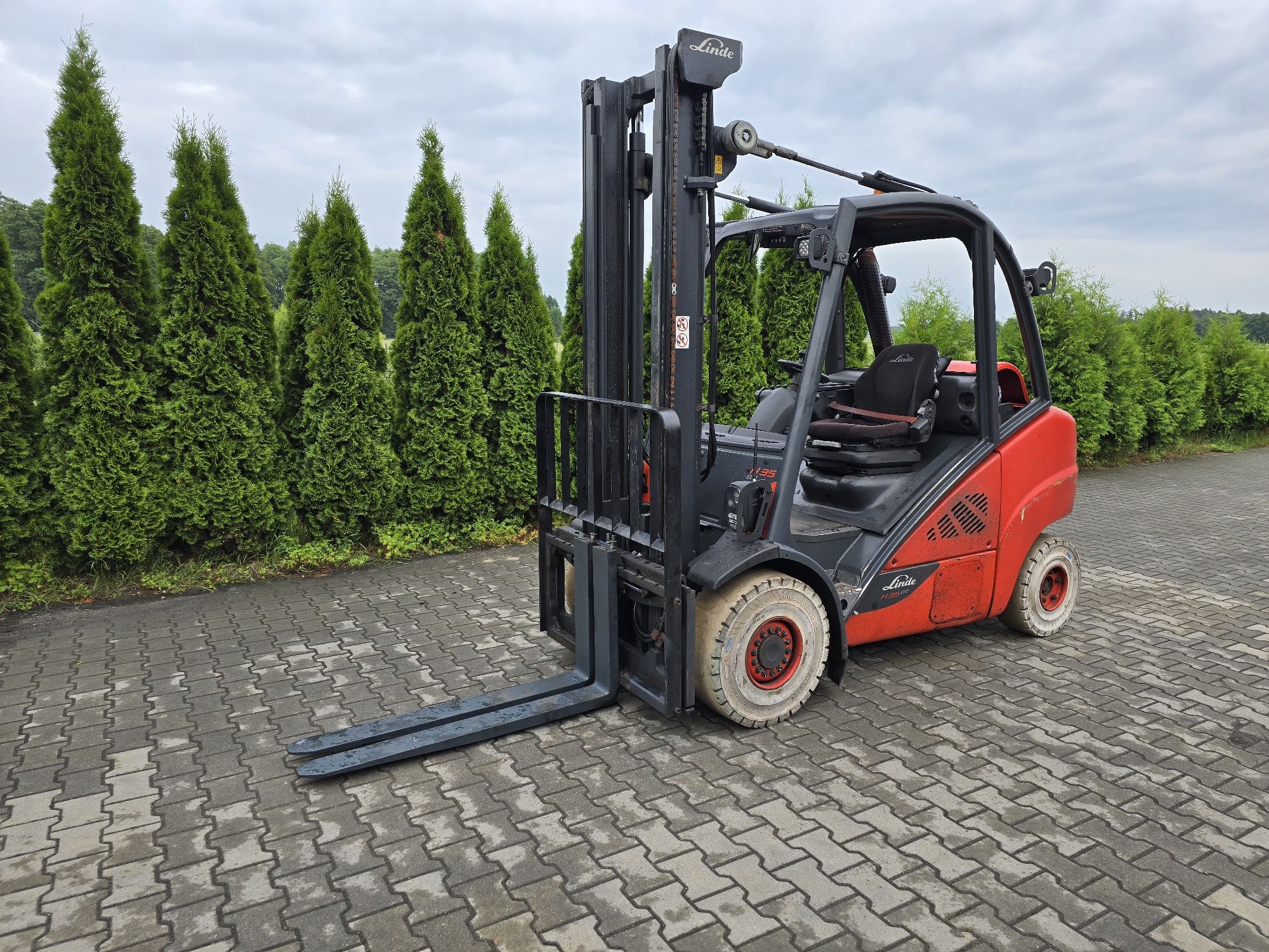 Linde H35T-02 rok 2017 Import Niemcy