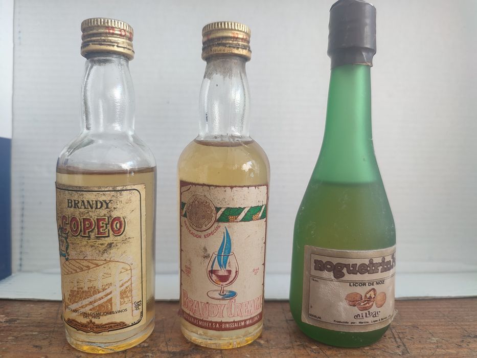 Mini garrafas de coleção