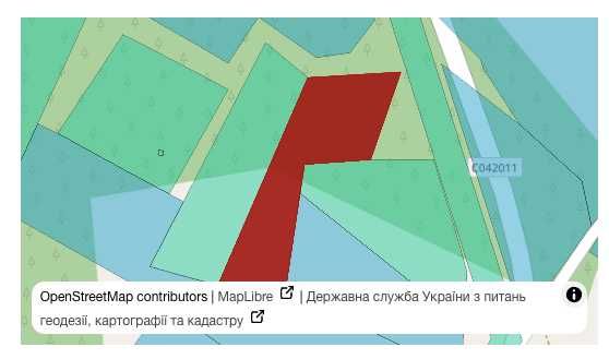 Ділянка під забудову. Царичанський район Дніпропетровської області.