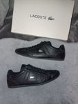 Buty Lacoste Chaymon rozmiar 45 czarne j nowe skóra skórzane męskie 30