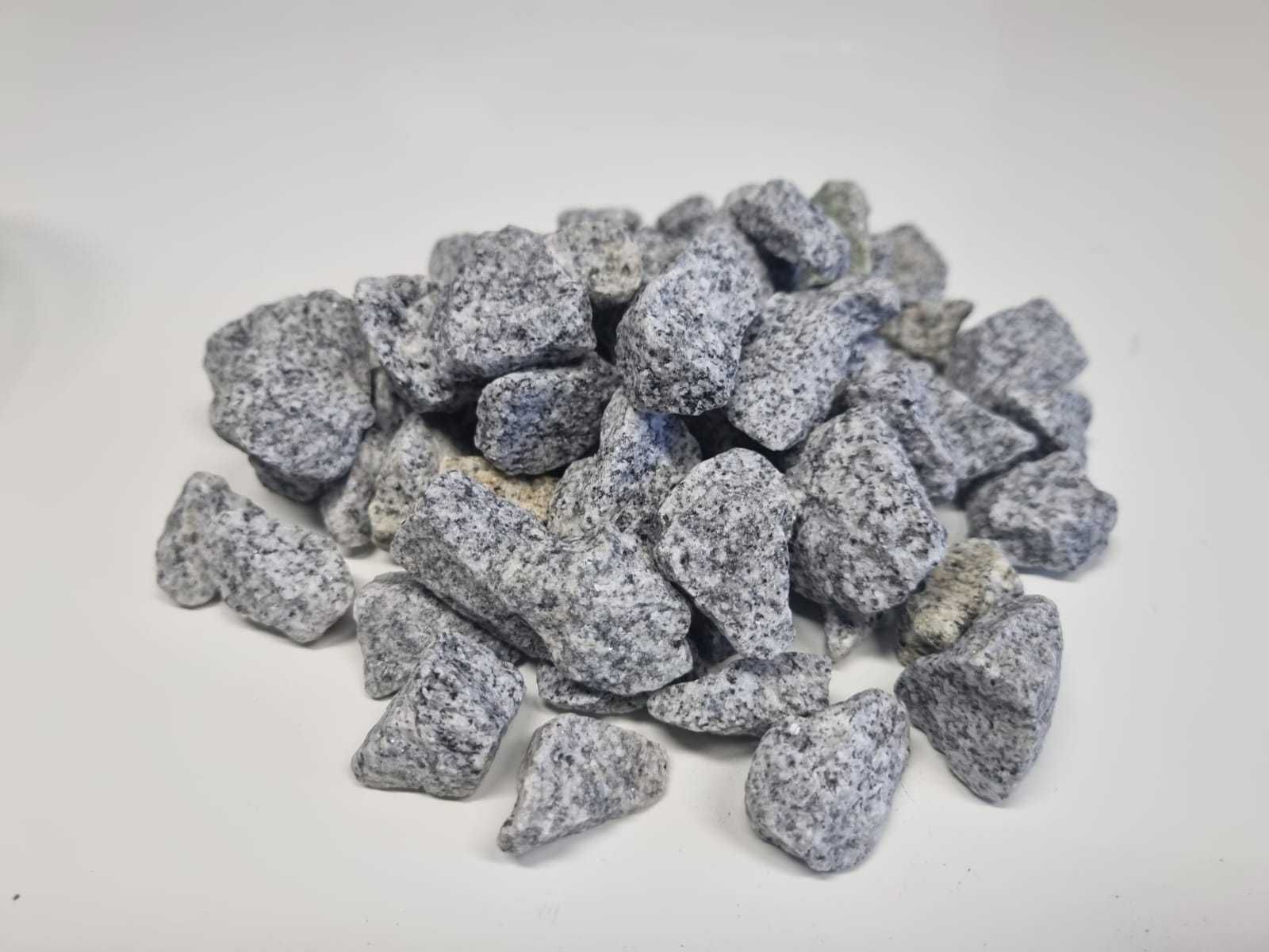 Grys Granitowy Dalmatyńczyk Kruszywo Ogrody Granit