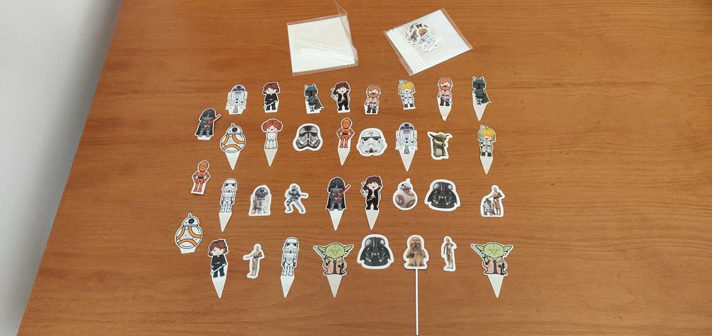 Star wars artigos de festa usados de aniversário