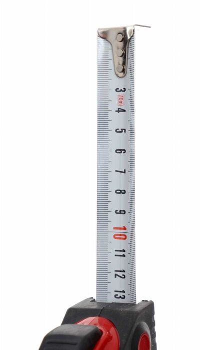 METRÓWKA MIARKA MIARA ZWIJANA Taśma Miernicza Gumowa Blokadą 10M x16mm