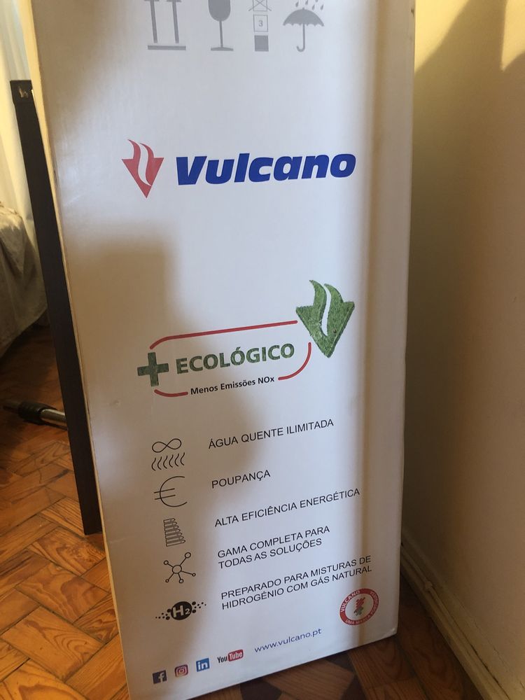 Esquentador Click2 Vulcano GAS NATURAL- NAO É VENTILADO