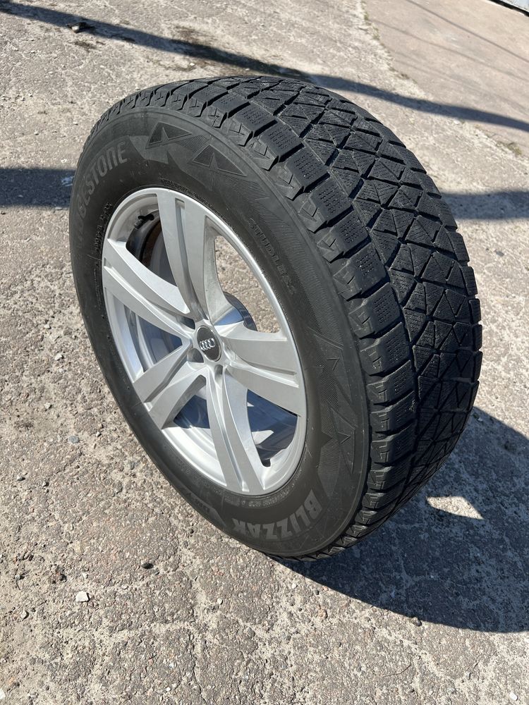 Диски AUDI R18 з шинами Bridgestone 255/60/18