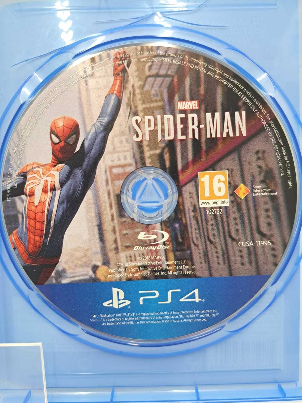 Spider-Man -Edycja Gry Roku Ps4