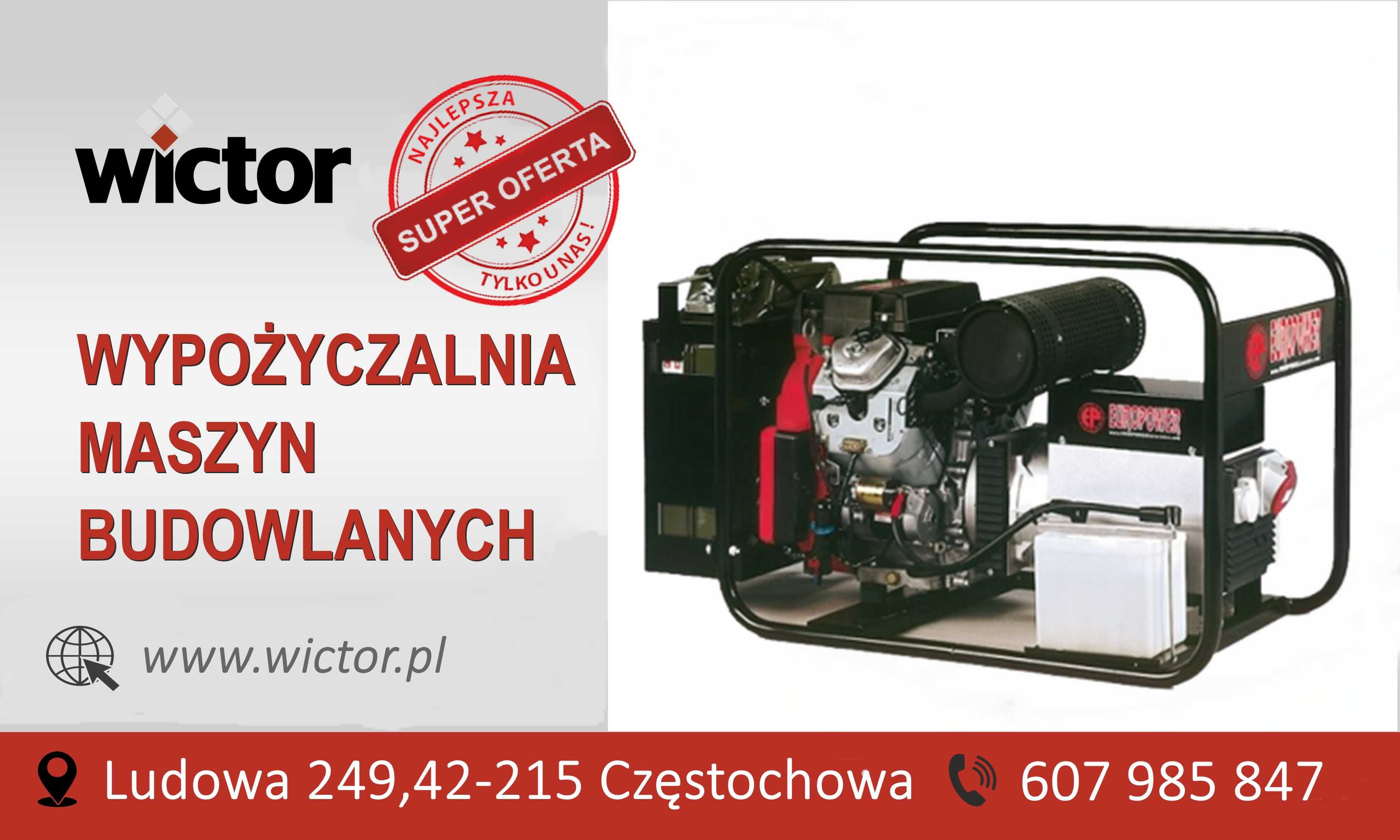 Agregat prądotwórczy 3 fazowy wynajem - wypożyczalnia