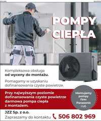 Hydraulika montaż pomp Ciepła , Dotacje czyste powietrze