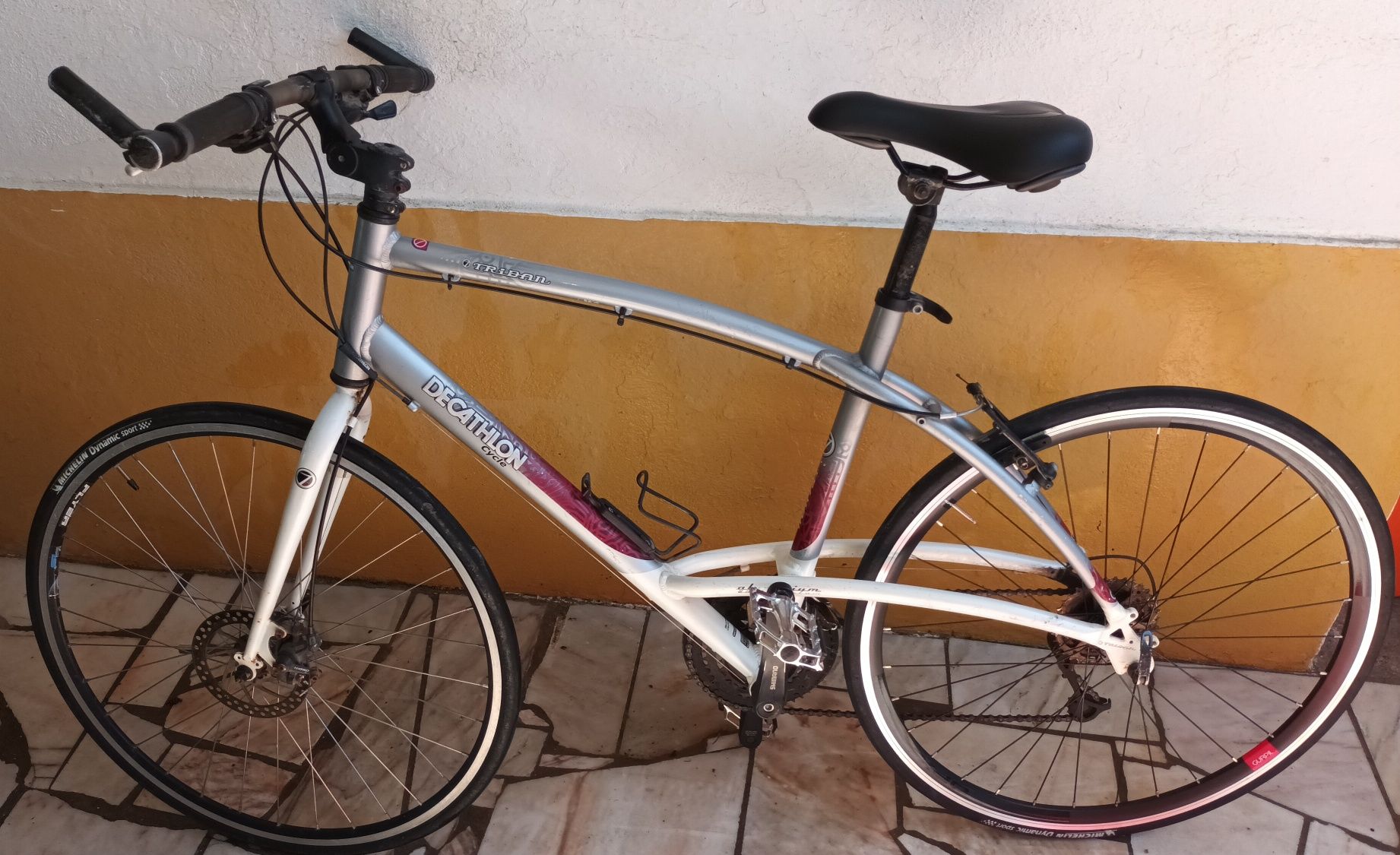 Bicicleta de estrada Triban 7 (Decathlon)