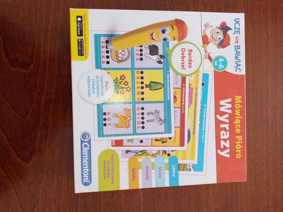 Gra edukacyjna Mówiące pióro wyrazy