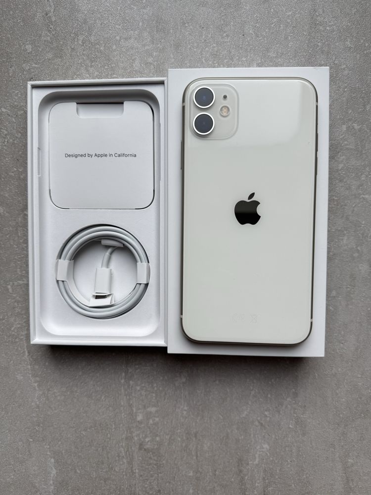 iPhone 11 White 64 GB Biały  j. NOWY