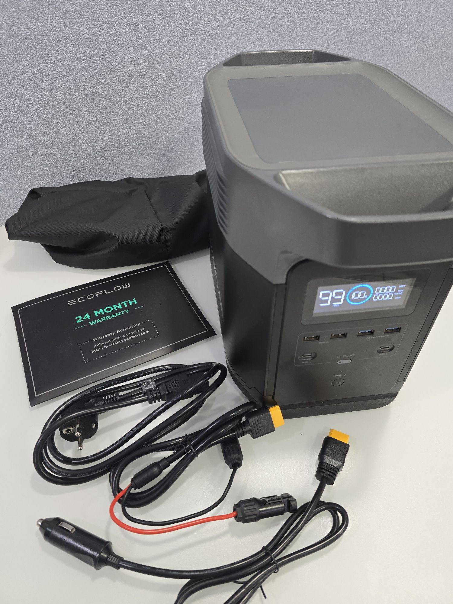 EcoFlow DELTA 1260 (євро розетки) + чохол у подарунок