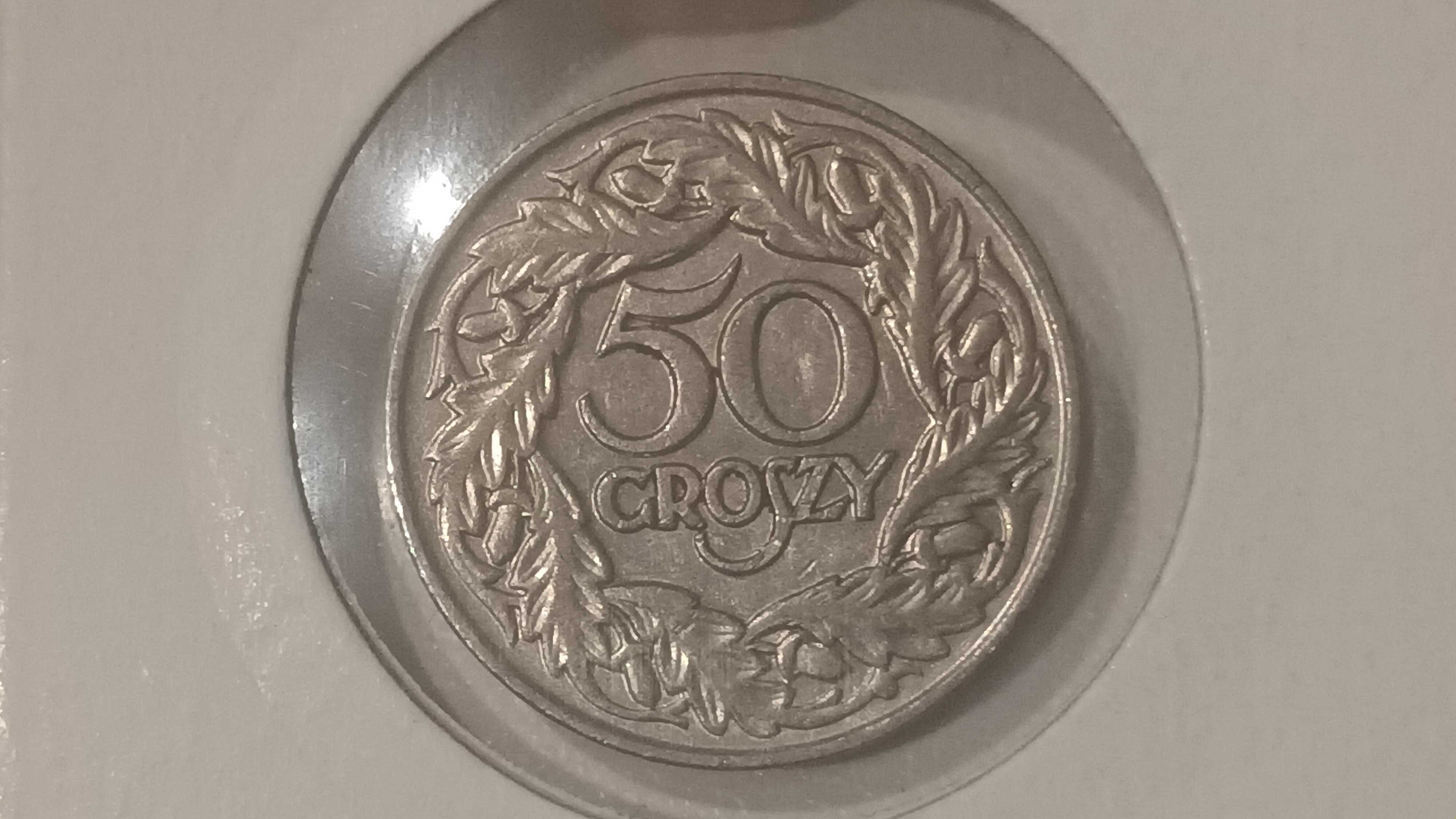 50 Groszy Polska.1923 r.WJ,Stan Menniczy