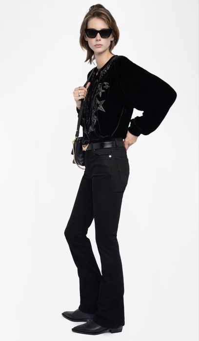 Блуза бархатная Zadig & Voltaire