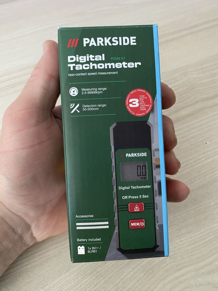 Цифровий тахометр Parkside PDDM A1